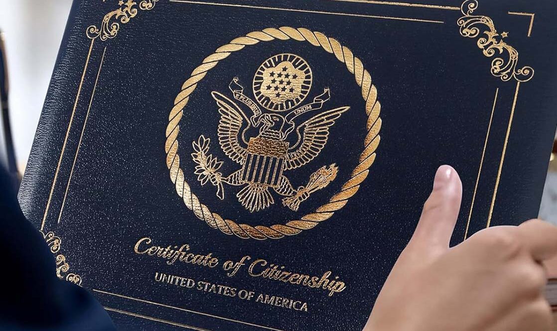 Certificate of naturalization federal apostille Irvine CA